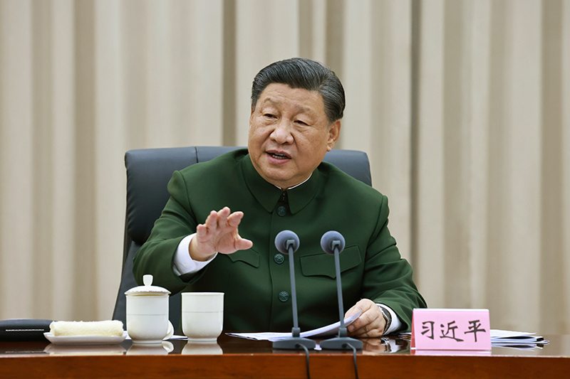 11月29日，中共中央总书记、国度主席、中央军委主席习近平到武警海警总队东海海区指挥部视察。这是习近平颁发沉要讲话。